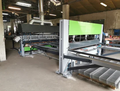 linia do produkcji paneli ogrodzeniowych