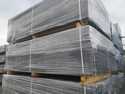 panele ogrodzeniowe w paczkach